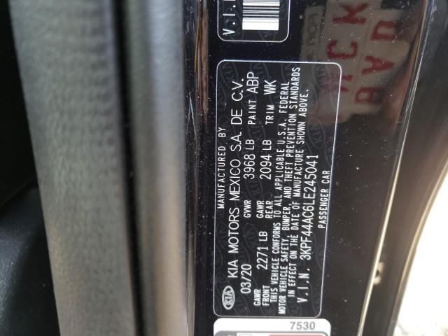 Photo 9 VIN: 3KPF44AC6LE245041 - KIA FORTE GT 