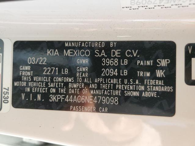 Photo 12 VIN: 3KPF44AC6NE479098 - KIA FORTE GT 