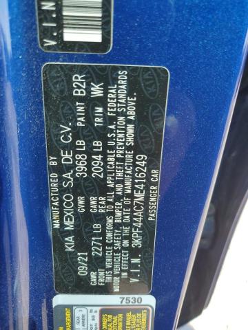 Photo 12 VIN: 3KPF44AC7ME416249 - KIA FORTE GT 