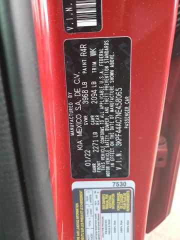 Photo 11 VIN: 3KPF44AC7NE458065 - KIA FORTE 