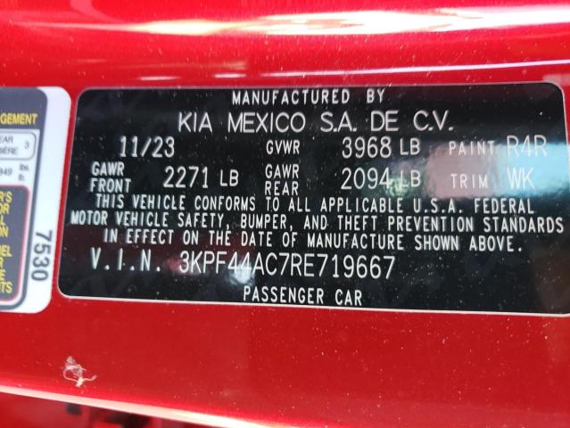 Photo 12 VIN: 3KPF44AC7RE719667 - KIA FORTE GT 