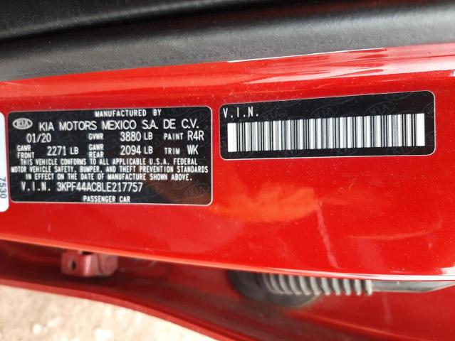 Photo 11 VIN: 3KPF44AC8LE217757 - KIA FORTE GT 