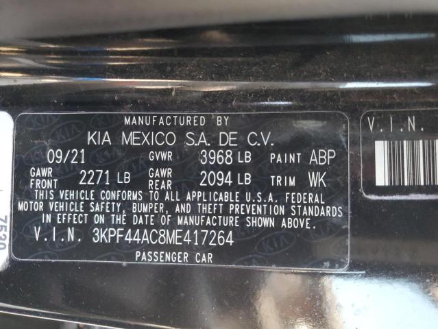 Photo 11 VIN: 3KPF44AC8ME417264 - KIA FORTE GT 