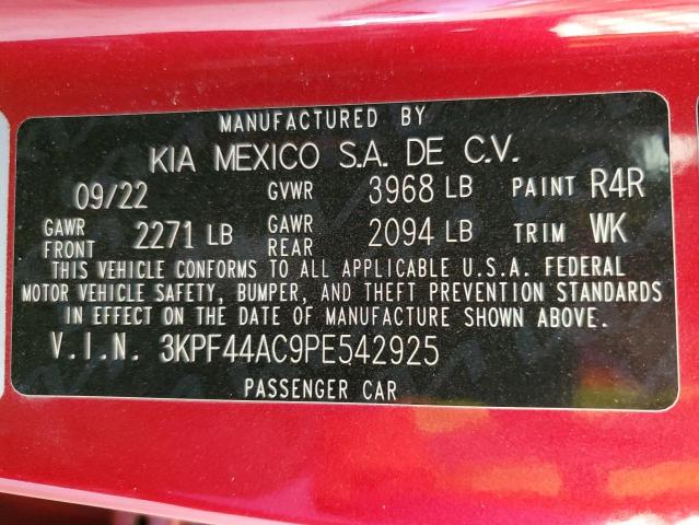 Photo 12 VIN: 3KPF44AC9PE542925 - KIA FORTE 