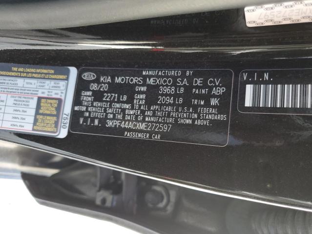 Photo 12 VIN: 3KPF44ACXME272597 - KIA FORTE GT 