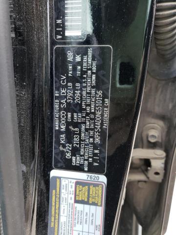 Photo 12 VIN: 3KPF54AD0NE510156 - KIA FORTE 