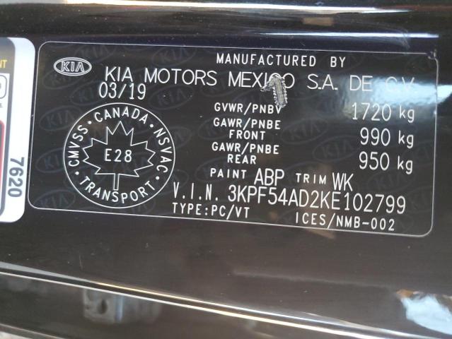 Photo 11 VIN: 3KPF54AD2KE102799 - KIA FORTE EX 