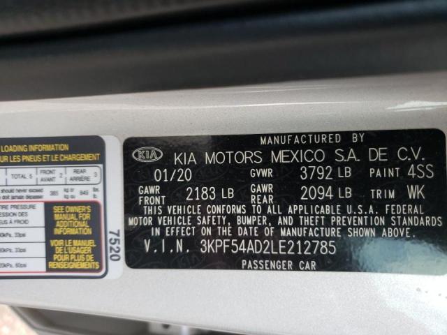 Photo 9 VIN: 3KPF54AD2LE212785 - KIA FORTE EX 