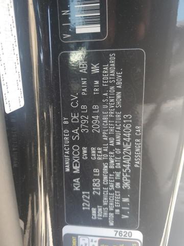 Photo 12 VIN: 3KPF54AD2NE440613 - KIA FORTE GT L 