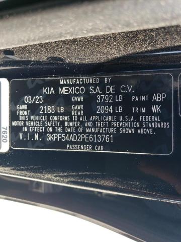 Photo 12 VIN: 3KPF54AD2PE613761 - KIA FORTE GT L 