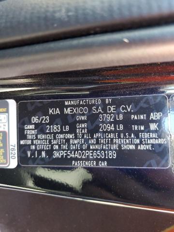 Photo 11 VIN: 3KPF54AD2PE653189 - KIA FORTE GT L 