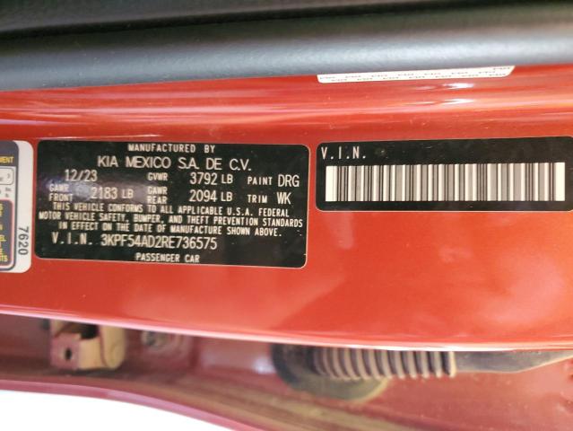 Photo 11 VIN: 3KPF54AD2RE736575 - KIA FORTE GT L 