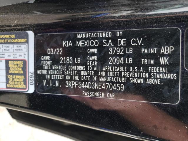 Photo 12 VIN: 3KPF54AD3NE470459 - KIA FORTE 