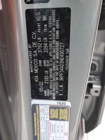 Photo 12 VIN: 3KPF54AD3NE490727 - KIA FORTE GT L 