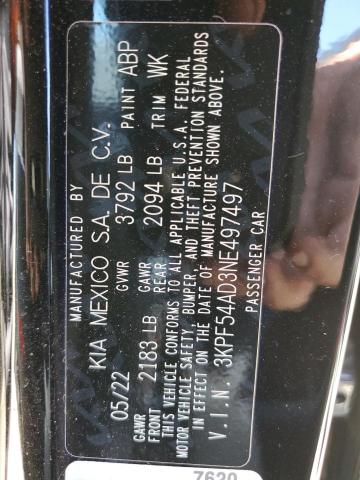 Photo 11 VIN: 3KPF54AD3NE497497 - KIA FORTE GT L 