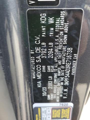 Photo 11 VIN: 3KPF54AD3RE716738 - KIA FORTE GT L 