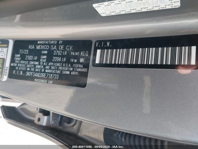 Photo 8 VIN: 3KPF54AD3RE718733 - KIA FORTE 