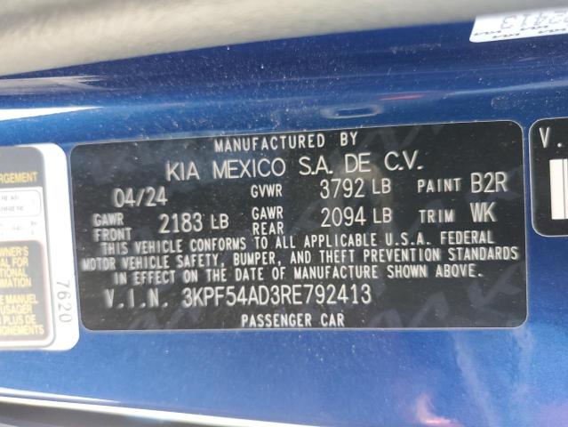 Photo 11 VIN: 3KPF54AD3RE792413 - KIA FORTE GT L 