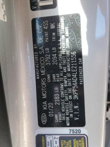 Photo 11 VIN: 3KPF54AD4LE211556 - KIA FORTE EX 