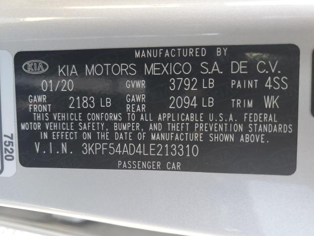 Photo 11 VIN: 3KPF54AD4LE213310 - KIA FORTE EX 