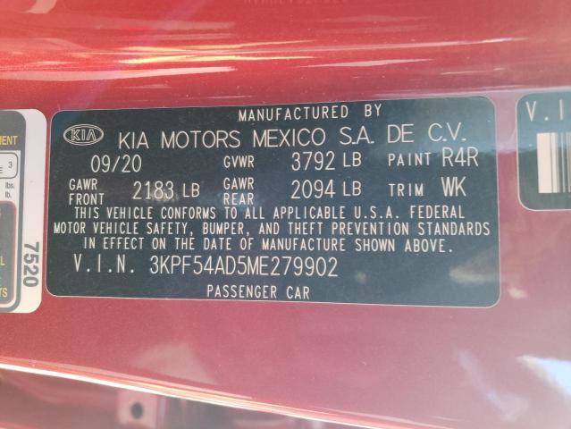 Photo 9 VIN: 3KPF54AD5ME279902 - KIA FORTE EX 