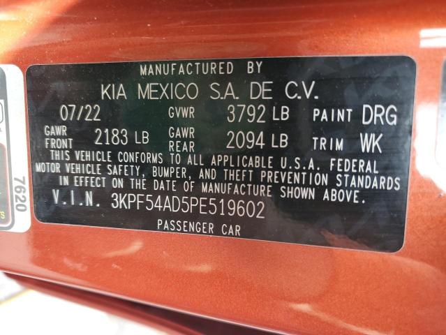 Photo 11 VIN: 3KPF54AD5PE519602 - KIA FORTE 