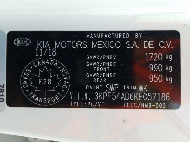 Photo 9 VIN: 3KPF54AD6KE057186 - KIA FORTE EX 