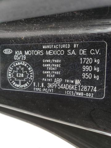 Photo 9 VIN: 3KPF54AD6KE128774 - KIA FORTE EX 