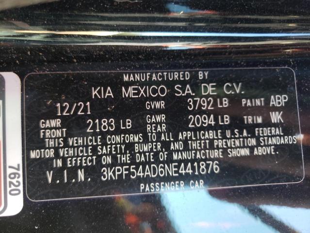 Photo 9 VIN: 3KPF54AD6NE441876 - KIA FORTE GT L 