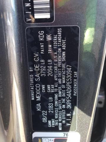 Photo 11 VIN: 3KPF54AD6PE530947 - KIA FORTE GT L 