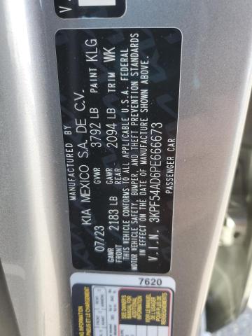 Photo 11 VIN: 3KPF54AD6PE666673 - KIA FORTE GT L 