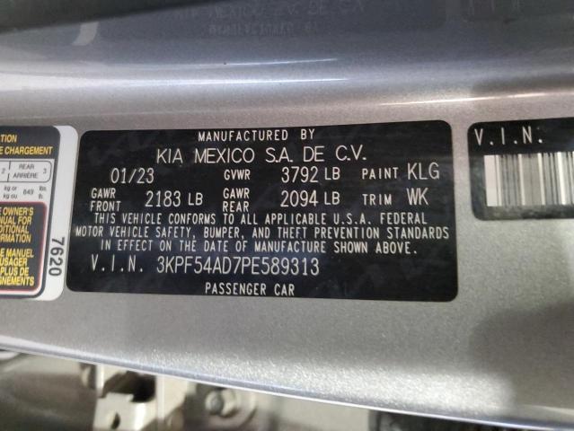 Photo 11 VIN: 3KPF54AD7PE589313 - KIA FORTE GT L 