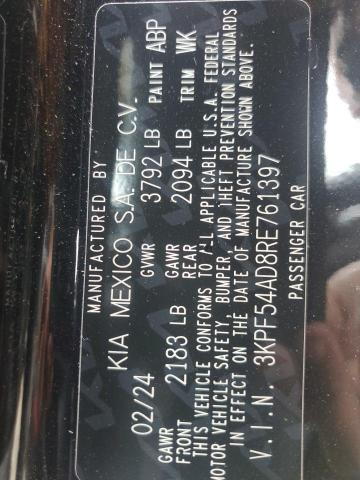 Photo 11 VIN: 3KPF54AD8RE761397 - KIA FORTE GT L 