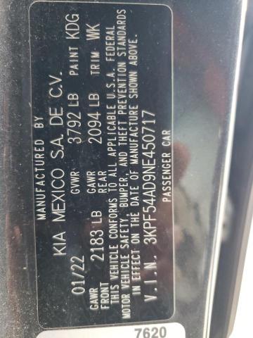 Photo 12 VIN: 3KPF54AD9NE450717 - KIA FORTE GT L 