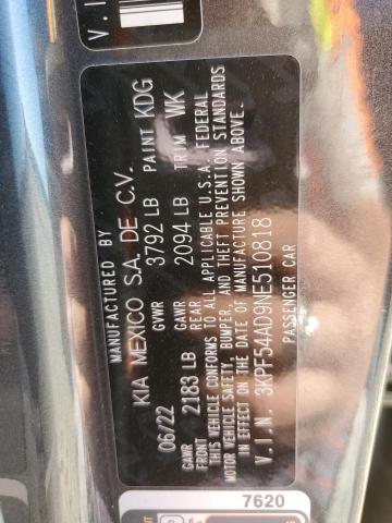 Photo 11 VIN: 3KPF54AD9NE510818 - KIA FORTE GT L 