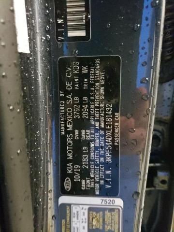 Photo 12 VIN: 3KPF54ADXLE181432 - KIA FORTE EX 