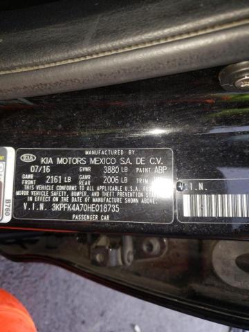 Photo 9 VIN: 3KPFK4A70HE018735 - KIA FORTE LX 