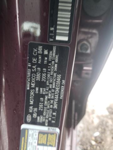 Photo 11 VIN: 3KPFK4A70HE038466 - KIA FORTE 