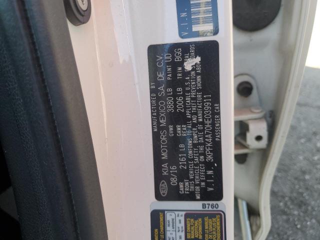 Photo 12 VIN: 3KPFK4A70HE039911 - KIA FORTE LX 