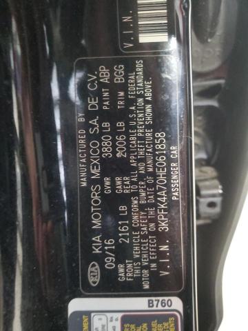 Photo 11 VIN: 3KPFK4A70HE061858 - KIA FORTE LX 