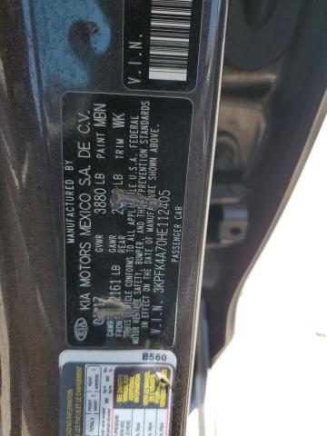 Photo 12 VIN: 3KPFK4A70HE112405 - KIA FORTE LX 