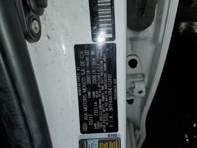 Photo 11 VIN: 3KPFK4A70HE152497 - KIA FORTE LX 