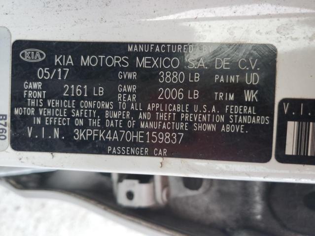 Photo 12 VIN: 3KPFK4A70HE159837 - KIA FORTE LX 