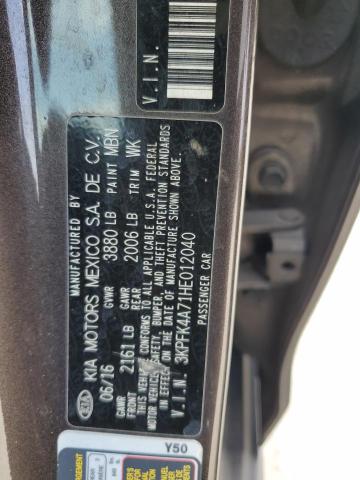 Photo 11 VIN: 3KPFK4A71HE012040 - KIA FORTE 