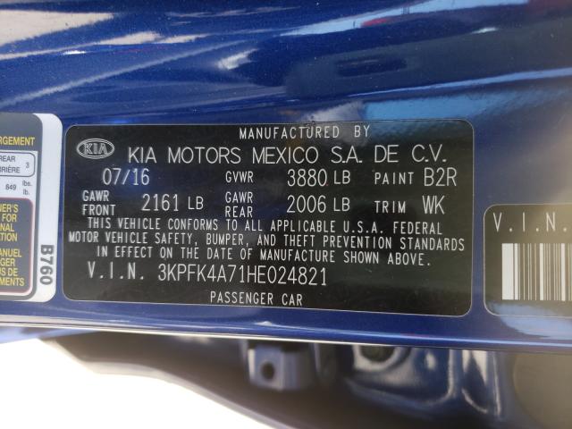 Photo 9 VIN: 3KPFK4A71HE024821 - KIA FORTE 