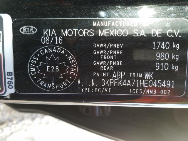 Photo 9 VIN: 3KPFK4A71HE045491 - KIA FORTE LX 