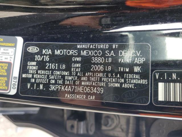 Photo 11 VIN: 3KPFK4A71HE063439 - KIA FORTE LX 