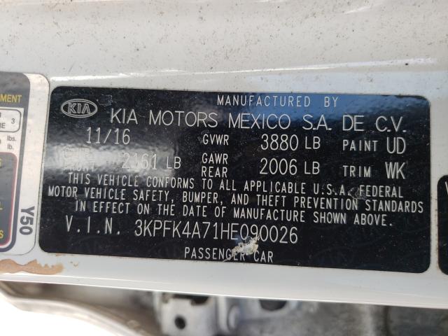 Photo 9 VIN: 3KPFK4A71HE090026 - KIA FORTE LX 