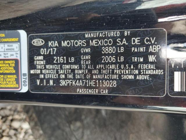 Photo 12 VIN: 3KPFK4A71HE113028 - KIA FORTE 