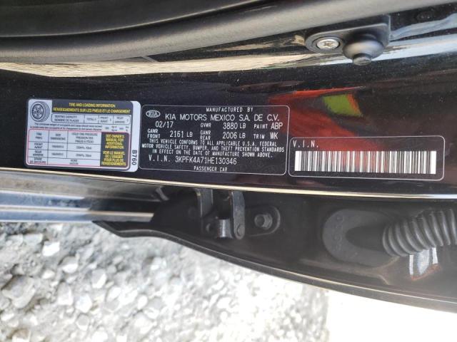 Photo 9 VIN: 3KPFK4A71HE130346 - KIA FORTE LX 